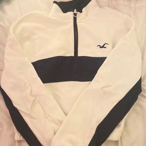 hollister womens quarter zip